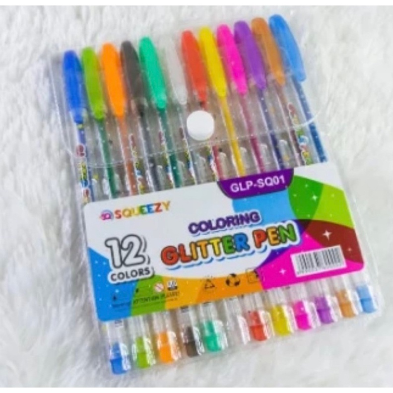 

MURAH pen GLITTER 12pc