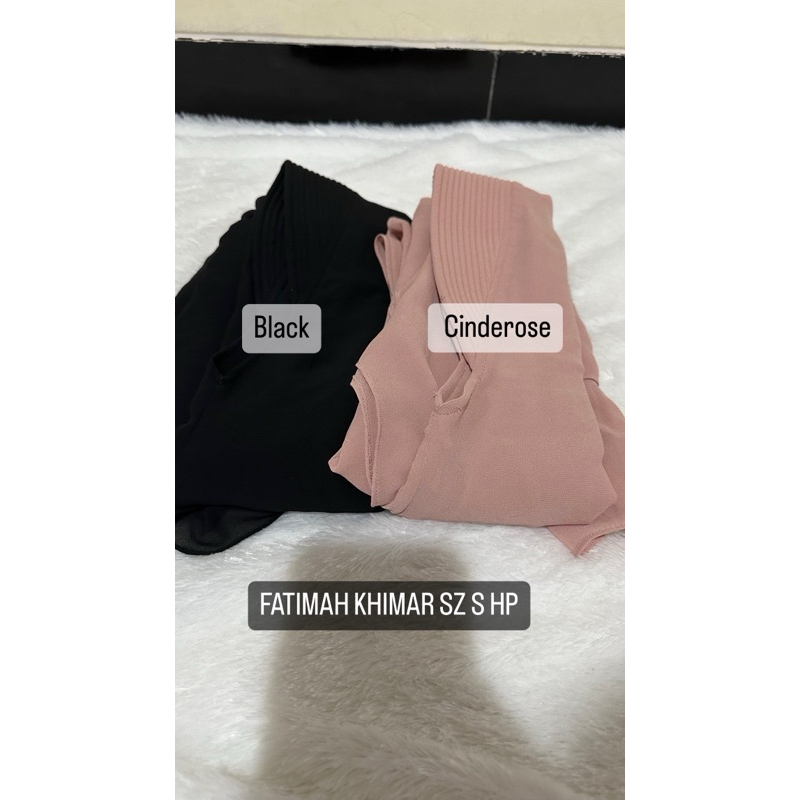 Preloved PL FATIMAH KHIMAR ATELIER ANGELINA SZ S HP KHIMAR AA