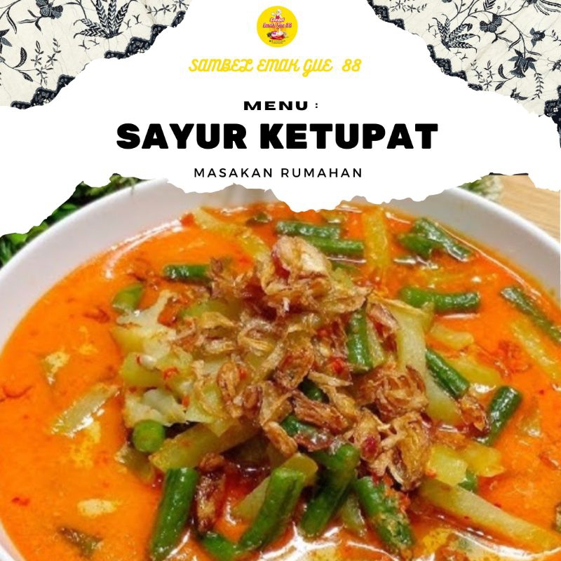 

SAYUR KETUPAT LEBARAN /PORSI ( BERASA LEBARAN TERUS , MAKANAN KHAS BANGET )