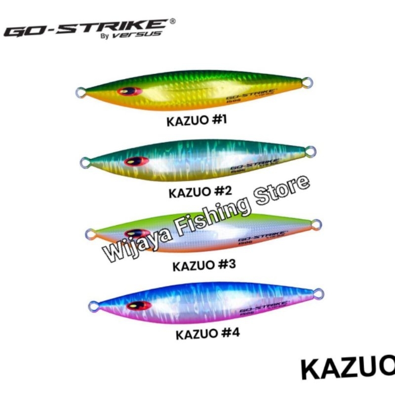 Umpan Pancing Metal Jig Go Strike Versus Kazuo 150 gram