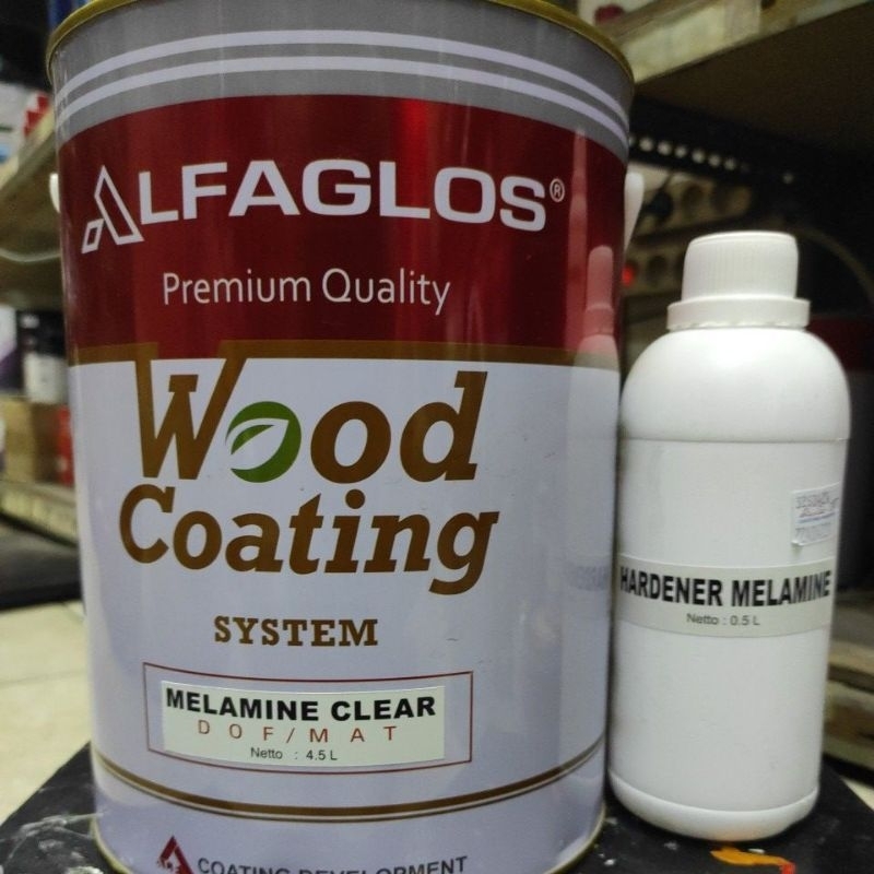 melamine clear doff alfaglos galon