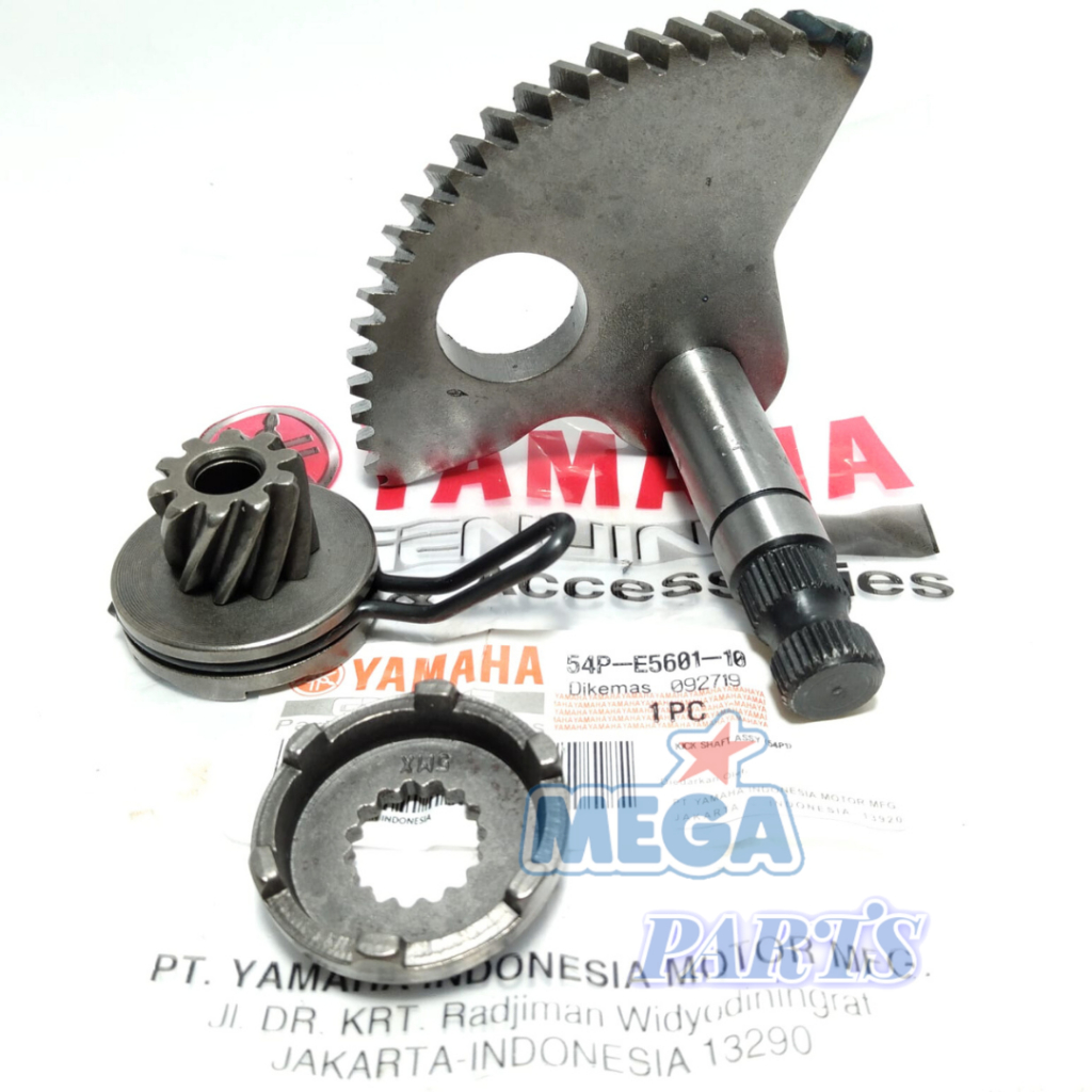 AS SELAH + GIGI PINION MIO J XEON SOUL GT 125 FINO FI YAMAHA 54P GEAR ENGKOL KAPAK KICK SELAHAN SET