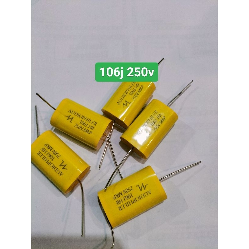 capacitor audiophiler 106j 250volt
