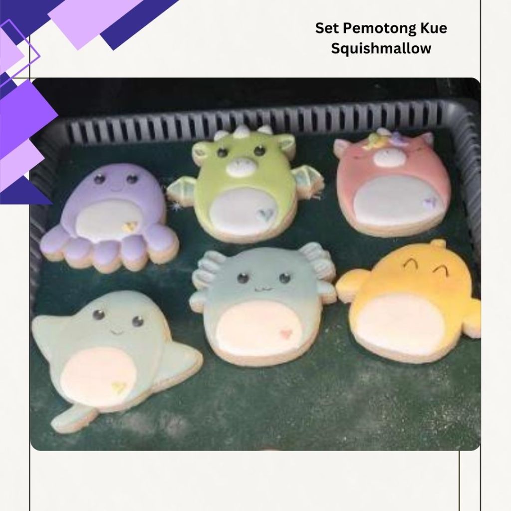 Squishmallow Cookie Cutter Set