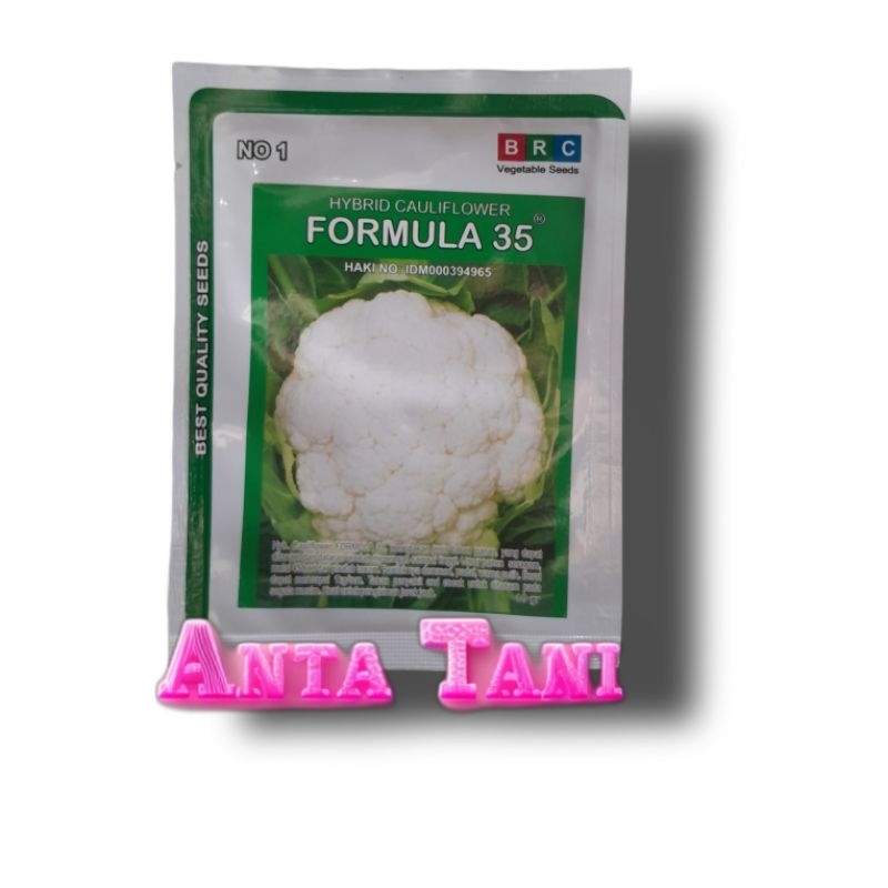 Benih Kembang Kol Formula 35 isi 10 gr