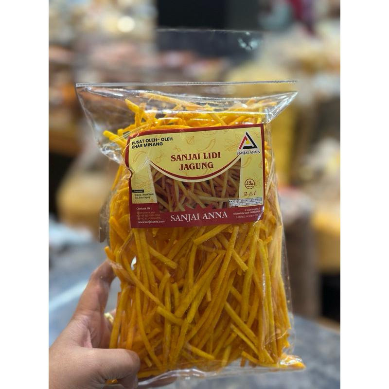 

SANJAI LIDI RASA BUMBU JAGUNG , BERAT 250 gram