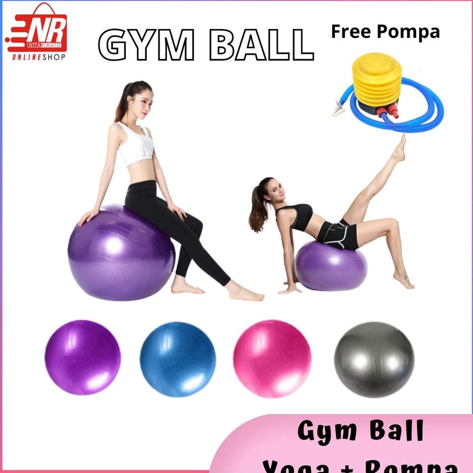 FREE POMPAGym Ball Yoga  Bola Gym  Bola Fitnes Ibu Hamil Yoga Pilates o H5E7