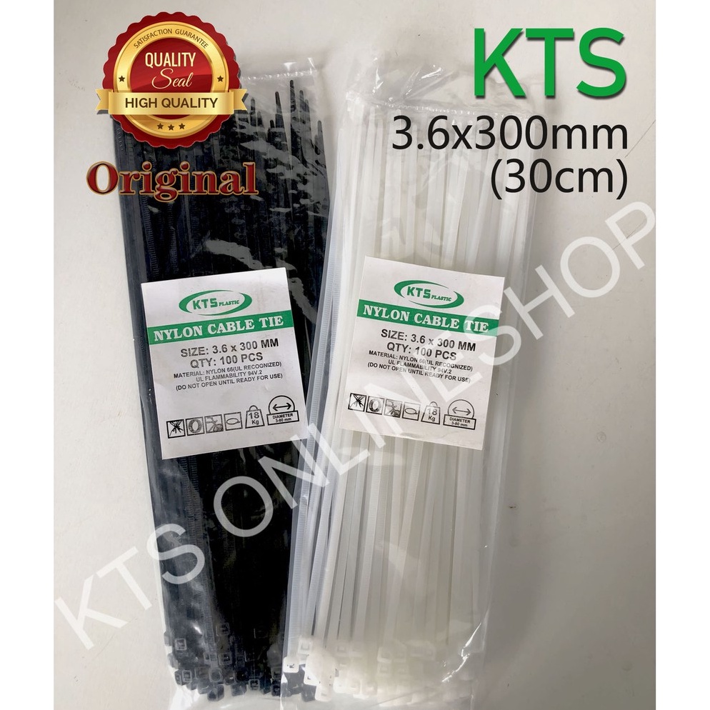 

Langsung dibeli Kabel ties 36x3mm Warna PUTIHHITAM 1PACK Isi 1PCS