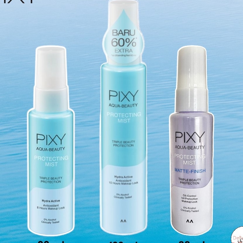 HJ6 Pixy Aqua Beauty Protecting Mist Spray  Matte Fsh Setting Spray