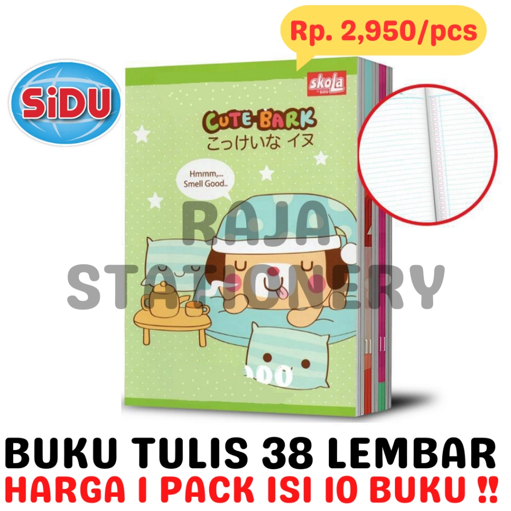 

Serba baru BUKU TULIS 38 LEMBAR GARIS A5 SKOLA BY SiDU NOTEBOOK SKOLA BY SINAR DUNIA BUKU TULIS ANAK SEKOLAH PACK 1PCS