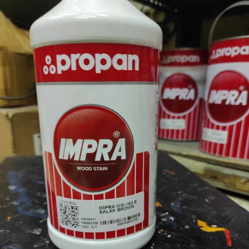 impra wood stain salak brown