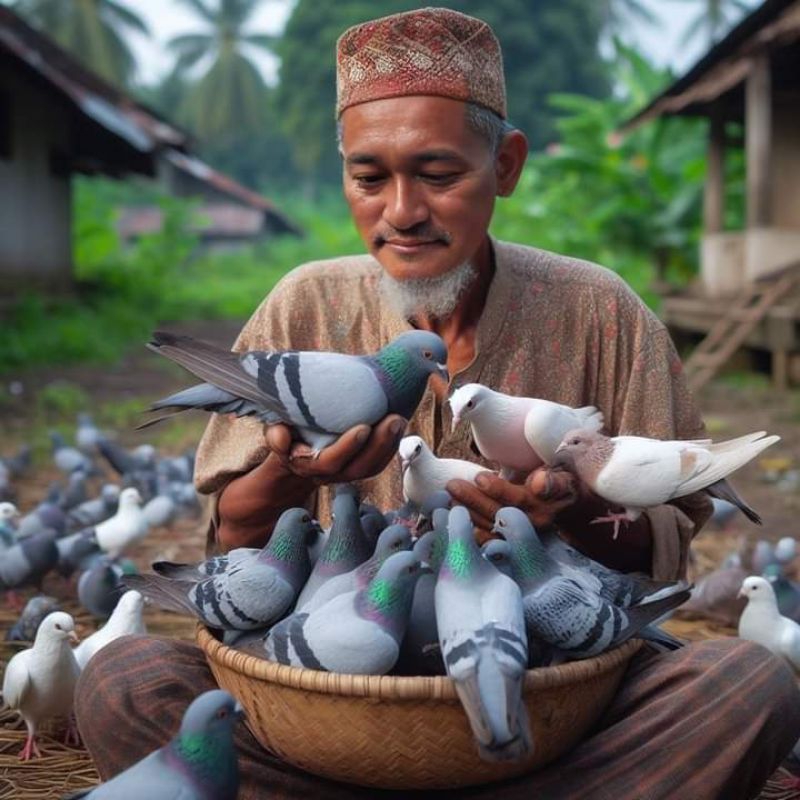 Merpati satuan Jantan