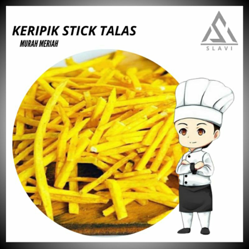 

Kripik talas / Kripik Stick talas / Stick talas 250g