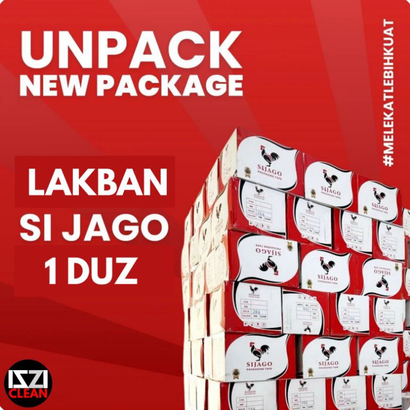 

ISZI Clean - LAKBAN OPP 45 mm X 90 Yard 1 Dus