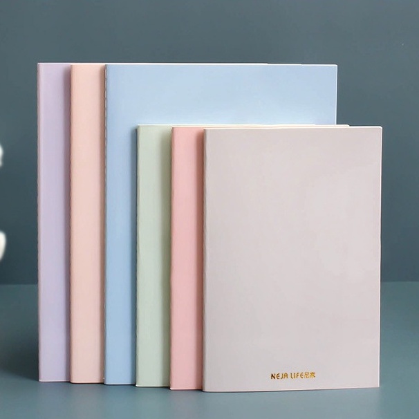 

STOCK TERUPDATE NJ Pastel ART Colors RULED Notebook Notebook Garis warna Pastel NJ A5 B5