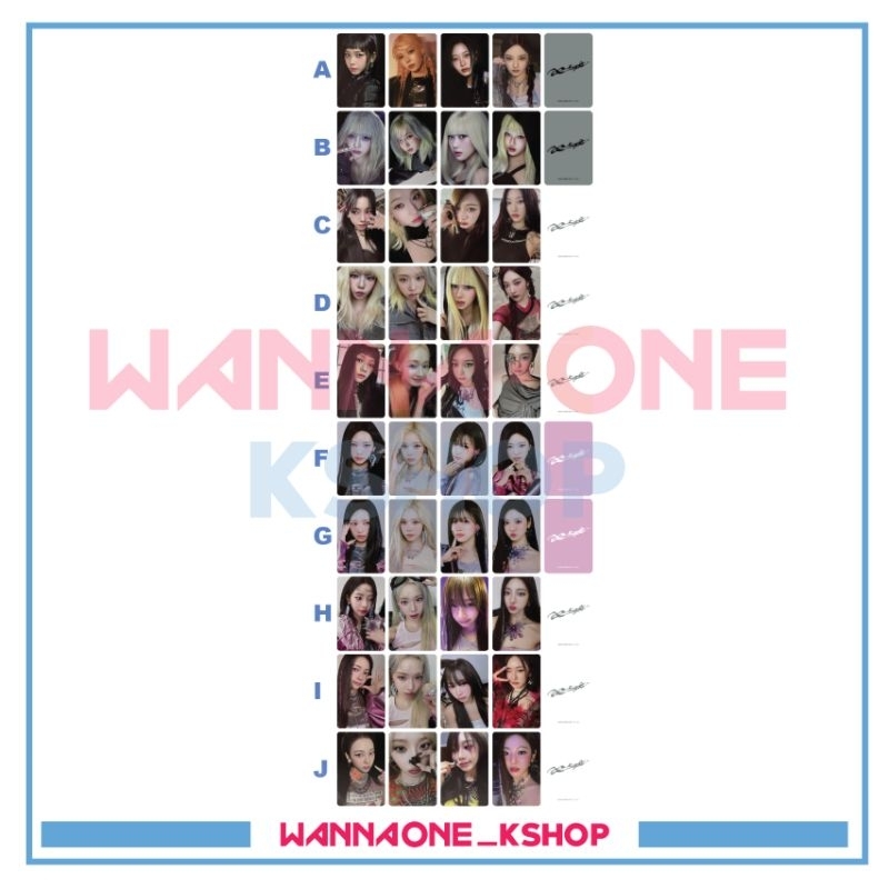 photocard AESPA Trading card Armageddon