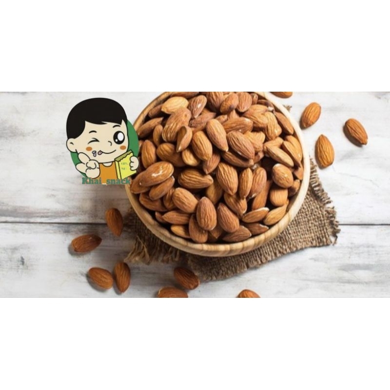 

Kacang Almond Panggang Tawar Super