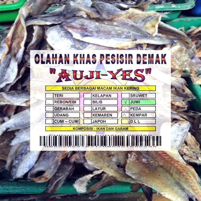 

GEREH IKAN JUWI KHAS DEMAK 100 Gram