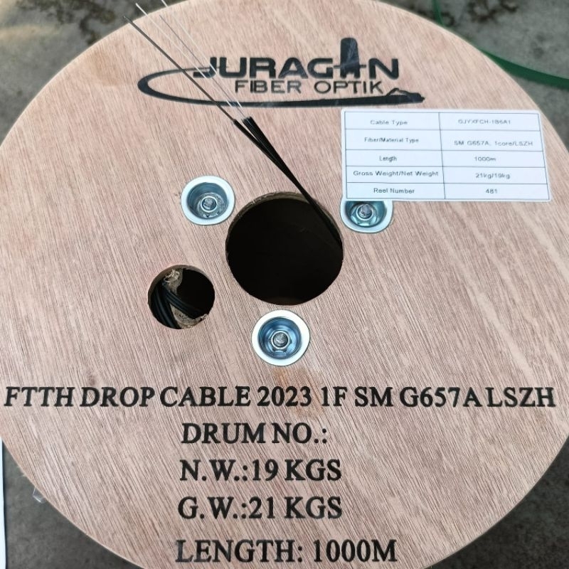 kabel 1 core 3  seling/dropcore 1core 3seling 1km