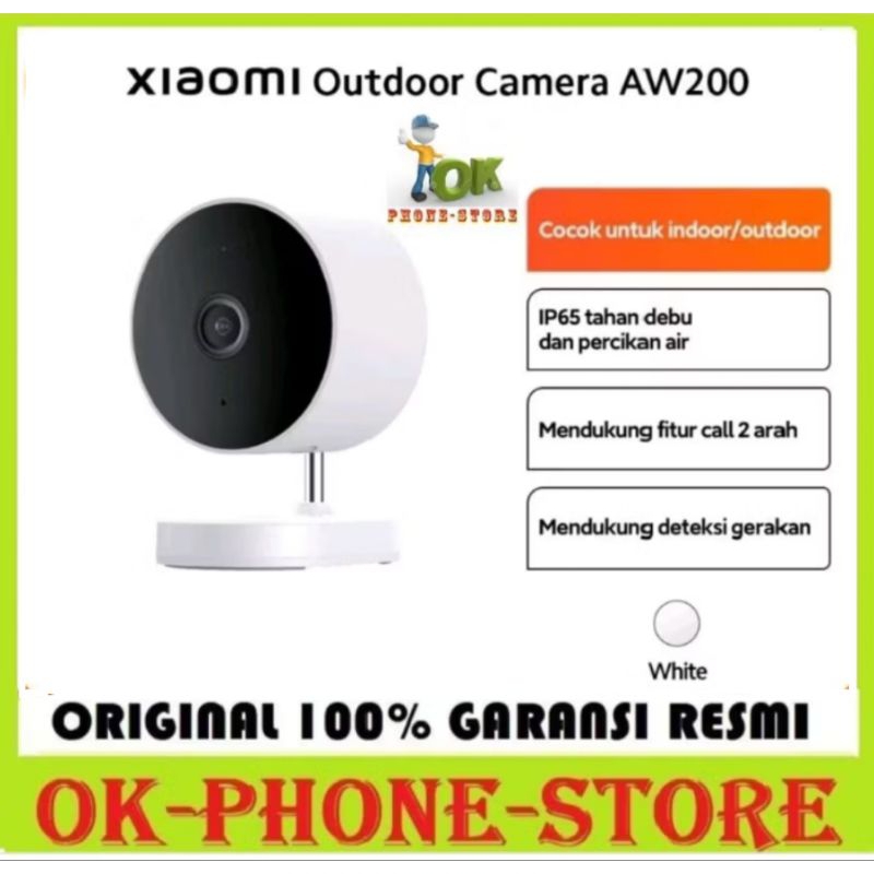 Xiaomi Outdoor Camera AW200 Camera CCTV Original 100% Garansi Resmi Xiaomi