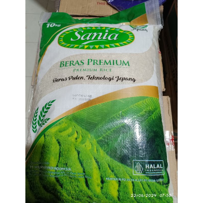 

Beras Premium Sania 10KG