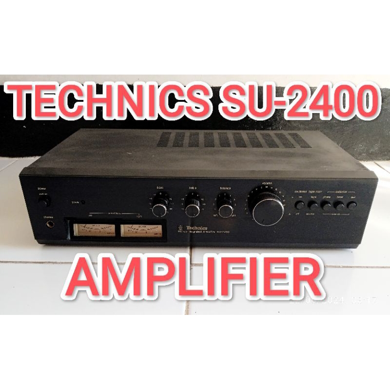 AMPLIFIER TECHNICS SU-2400 - AMPLI TECHNICS SU-2400 - POWER TECHNICS SU-2400