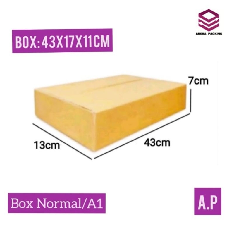 

Box 43x13x7 cm (Defection) kardus/boxnormal/hampers/packing