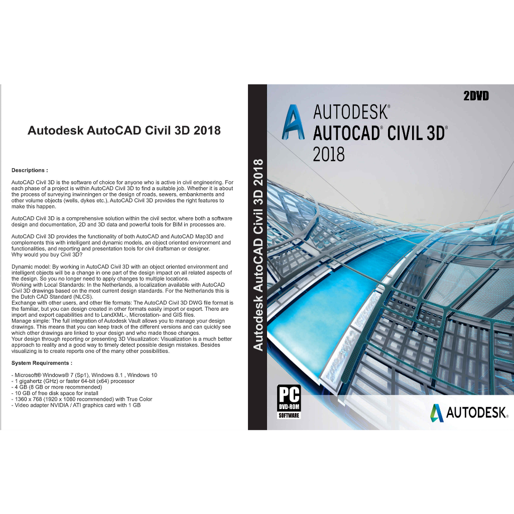AutoCAD Civil 3D 2018