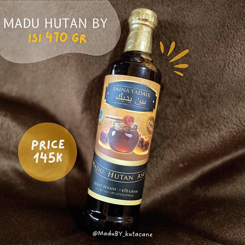 

MADU HUTAN BY (BAINA YADAIK) ISI 470 GRAM