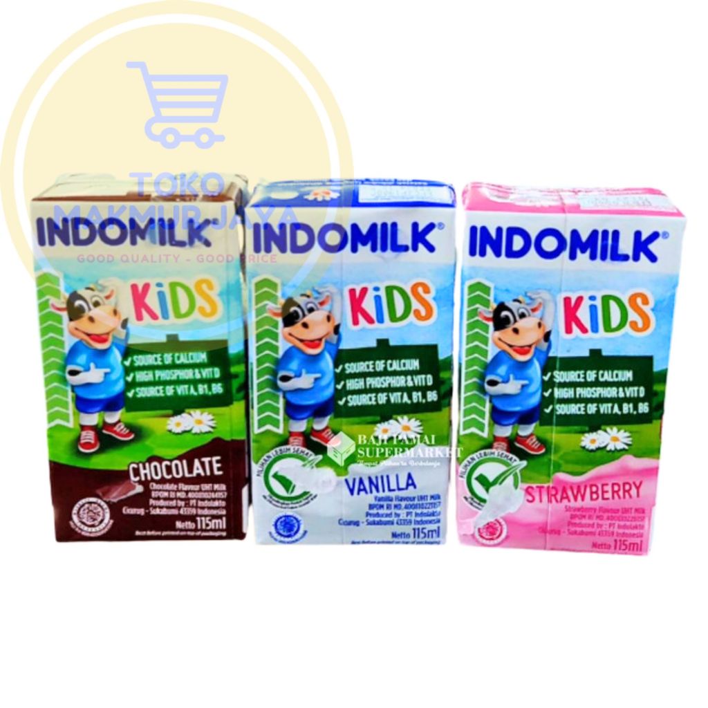 

(1 Pc) INDOMILK KIDS SUSU KOTAK 115ml