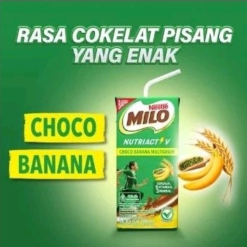 

Milo Active Go UHT Susu Coklat 180ml 1 dus