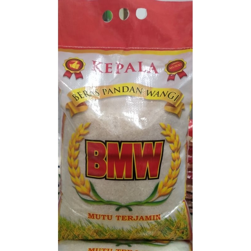 

Beras pandan wangi BMW premiun 5kg