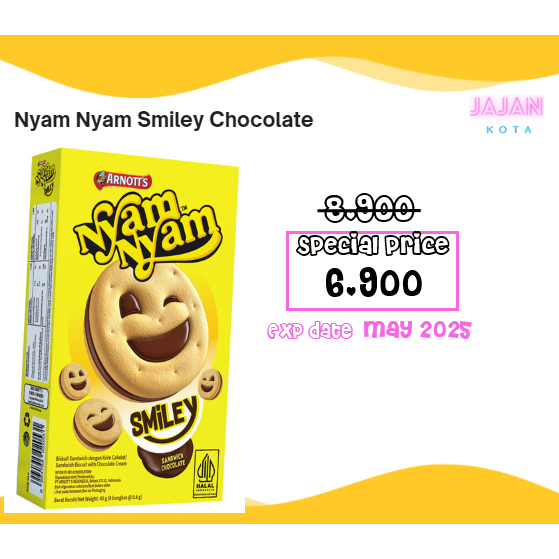 

Nyam Nyam Smiley Chocolate