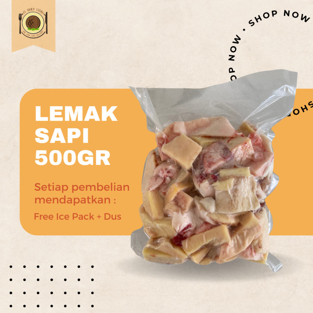 

Lemak Sapi - Beef Fat - CSDailyStore - Impor Beku