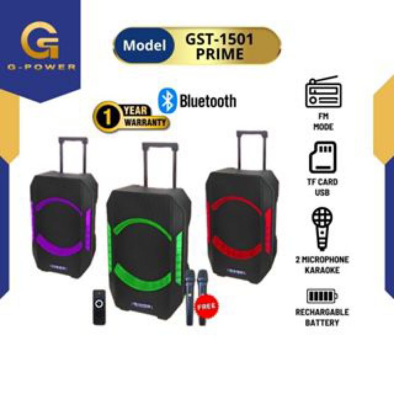 G-POWER SPEAKER GST 1501 PRIME