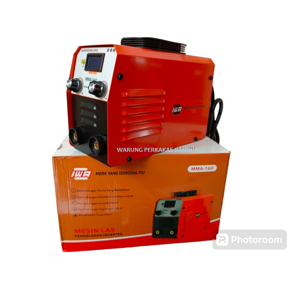 IWA Mesin Las 160 Ampere MMA 160 Mesin Las Alat Las Kualitas Bagus