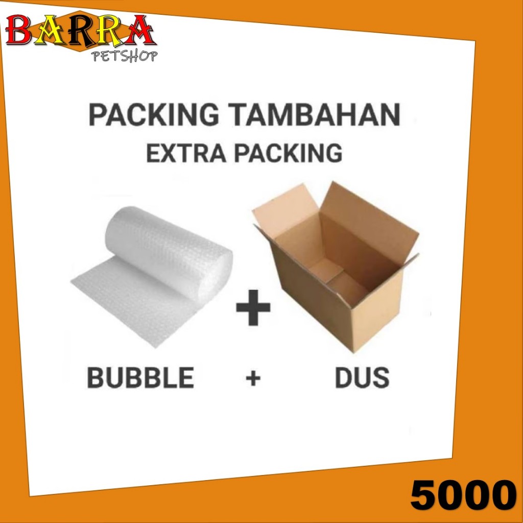 

Packing Tambahan Ekstra Bubble Wrap dan Kardus Kotak Karton