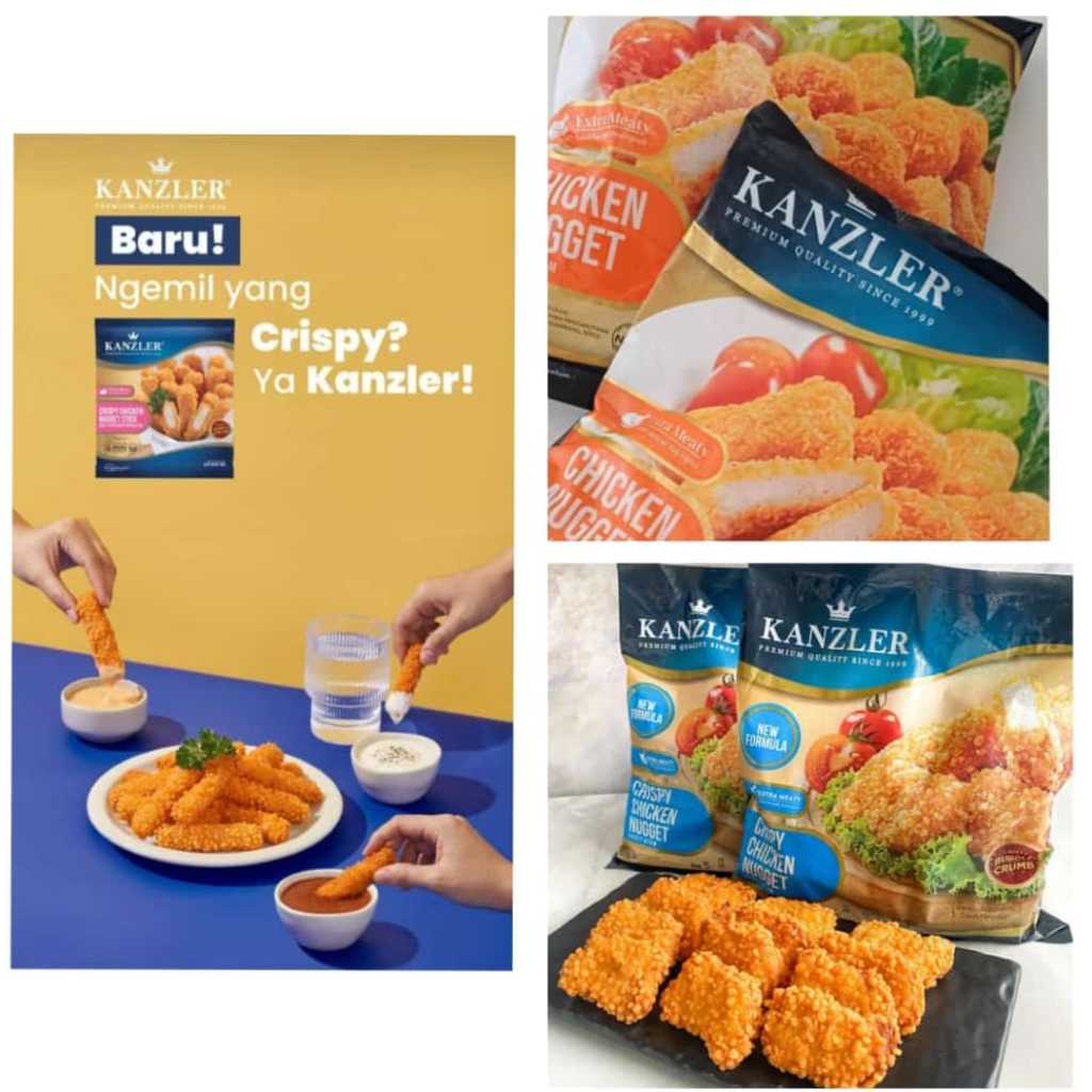 

nugget kanzler crispy 500gr / naget kanzler stick malang