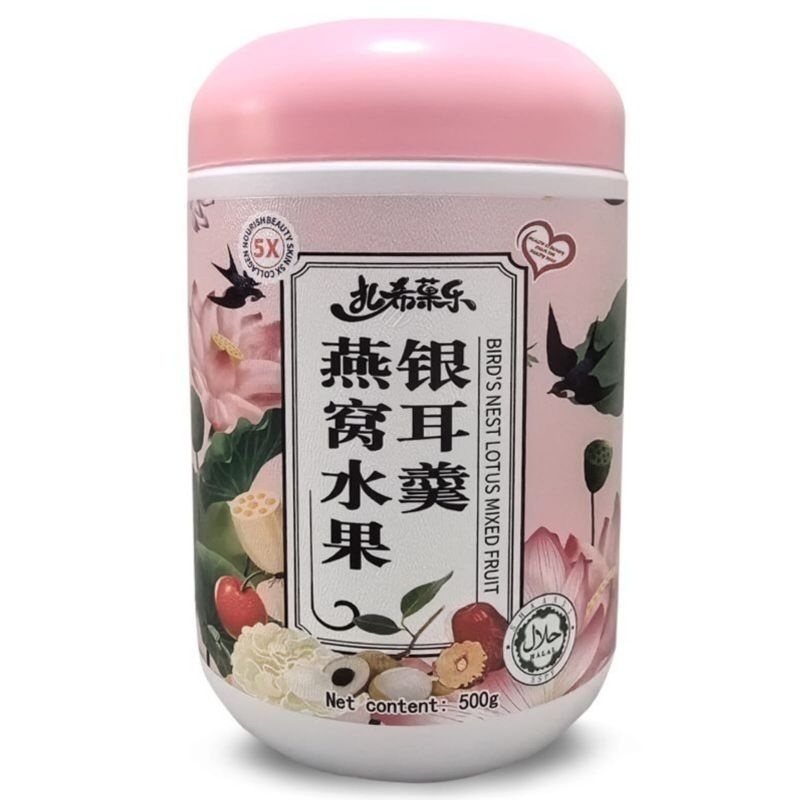 

oufen Lotus root powder - walet buah with red jujube makanan sehat 500 gram