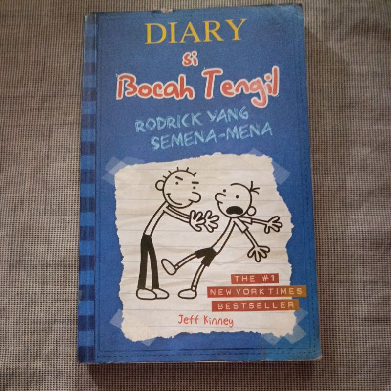 Novel Diary si Bocah Tengil ( Rodrick yang Semena-mena )
