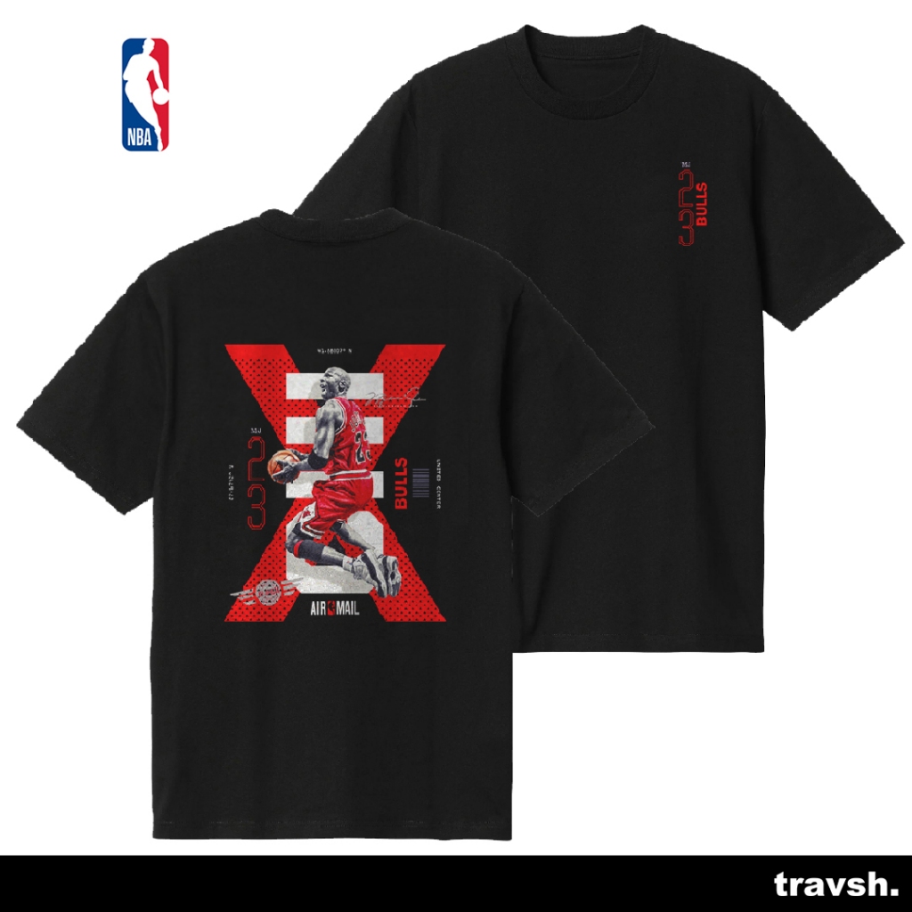 TRAVSH - KAOS BASKET NBA DISTRO ORIGINAL 100% COMBED 24S JUMBO MURAH