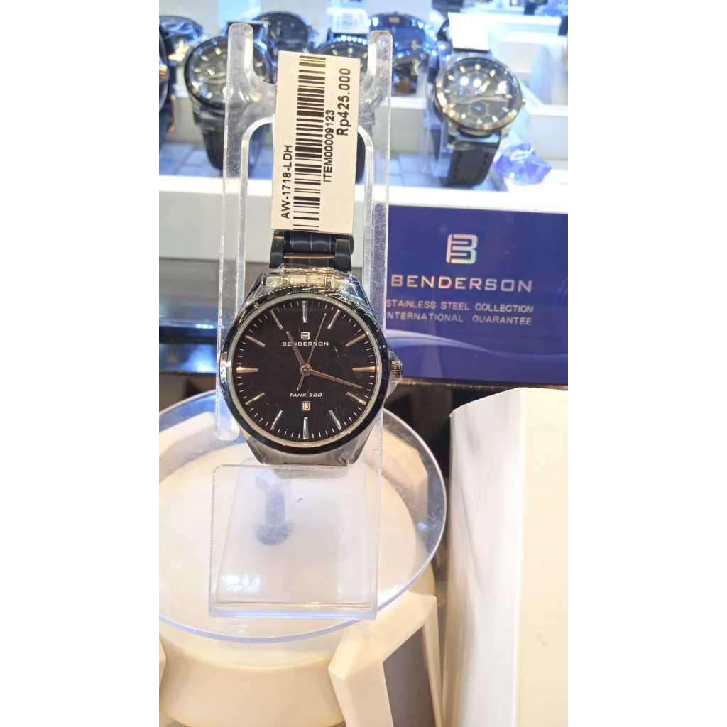 Jam tangan wanita Benderson 1718 LDH stainless teel - jam tangan cewek original Benderson