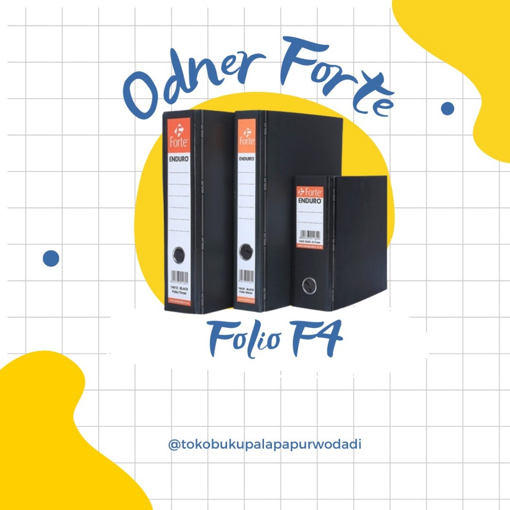 

Odner ukuran Folio F4 merk Fortex Folio 75mm