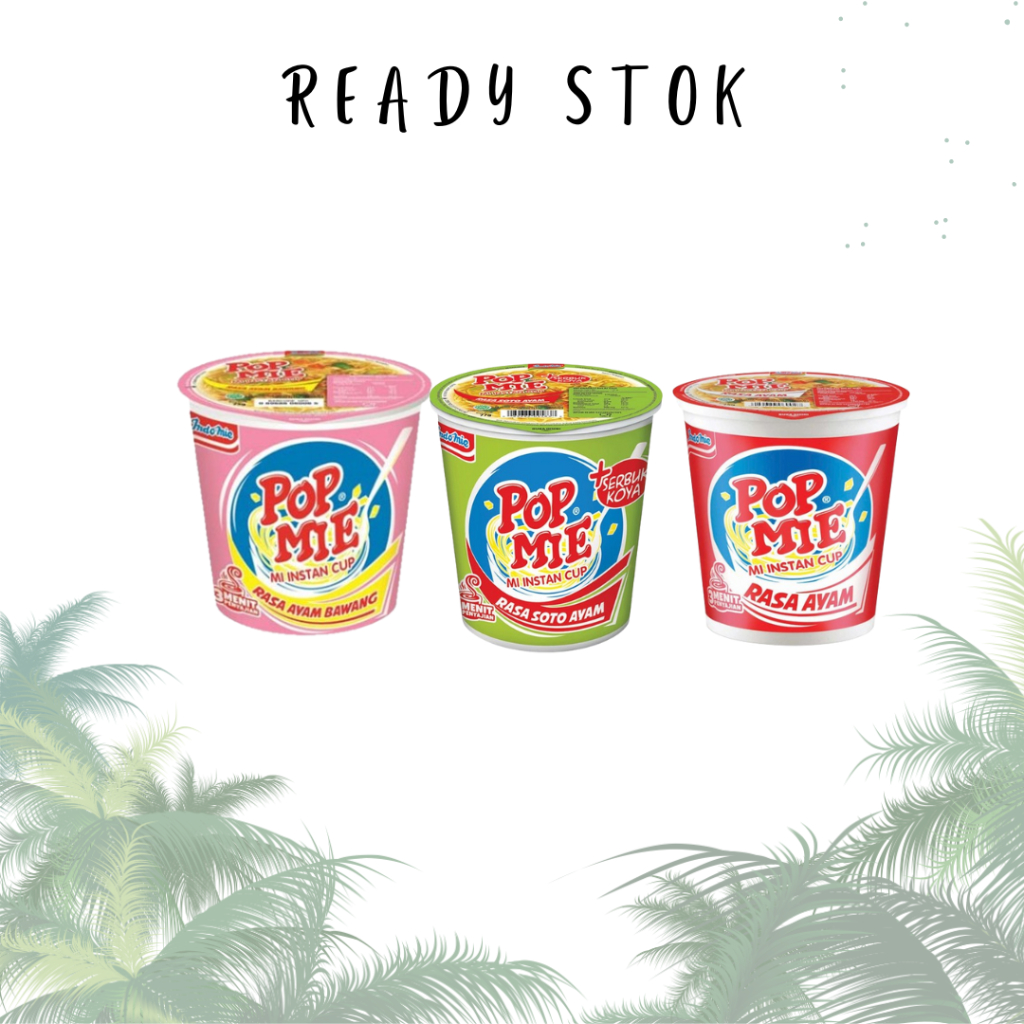 

POP MIE RASA SOTO AYAM / RASA AYAM / RASA AYAM BAWANG 75gr (PCS)
