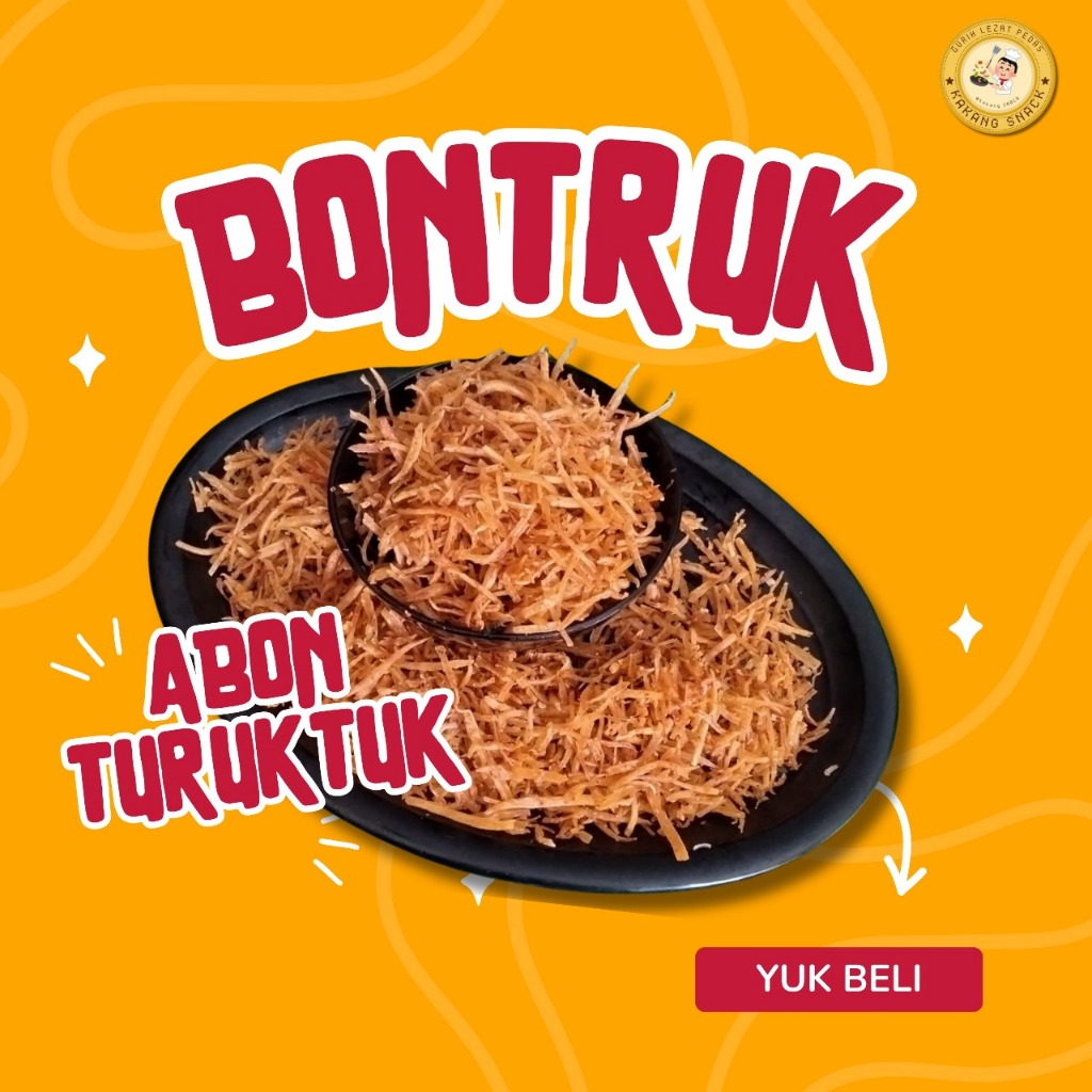 

CEMILAN SINGKONG ABON TURUKTUK 500gr SNACK FOOD ORGANIK