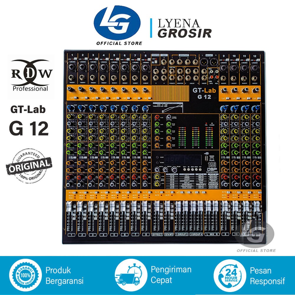 Mixer RDW GT-Lab G12 Mikser 12 Chanel Original RDW