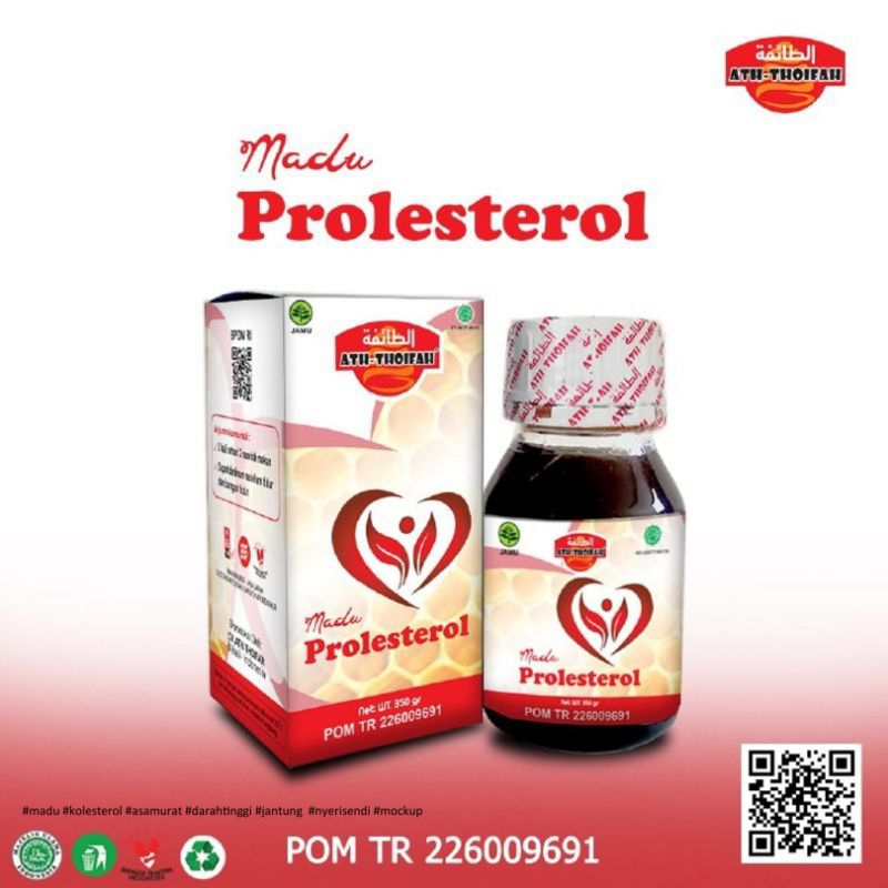 

Madu Herbal Prolesterol/Madu Untuk Turunan Kolesterol Jahat 350 gr