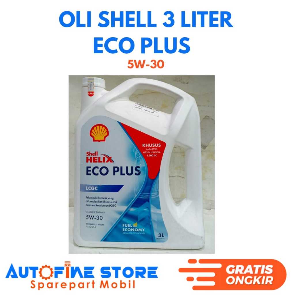 Oli Shell Eco Plus 5W-30 Original
