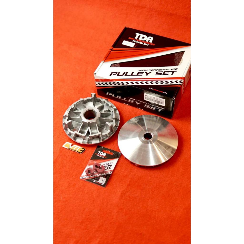 TERMURAH TDR CVT Performance Pulley w/DriveFace Washer and Slider V.23 For XMAX