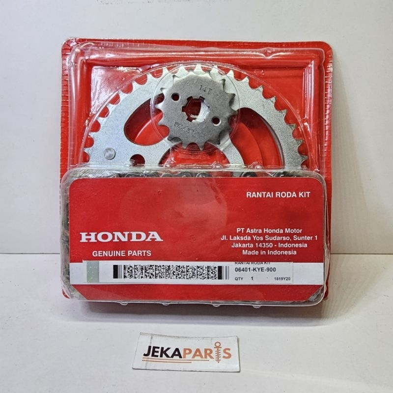 Gear Gir Set Gear Paket Motor Megapro New Monoshock KYE